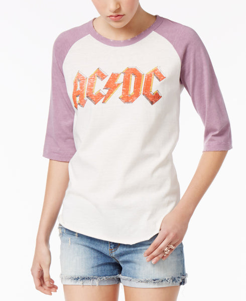 Junk Food Cotton Ac Dc Graphic T-Shirt